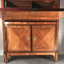 French Antique Secretary Desk- view of the open writing flap- Styylish