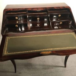 Louis XV Secretary Desk- detail view of the writing compartment- Styylish