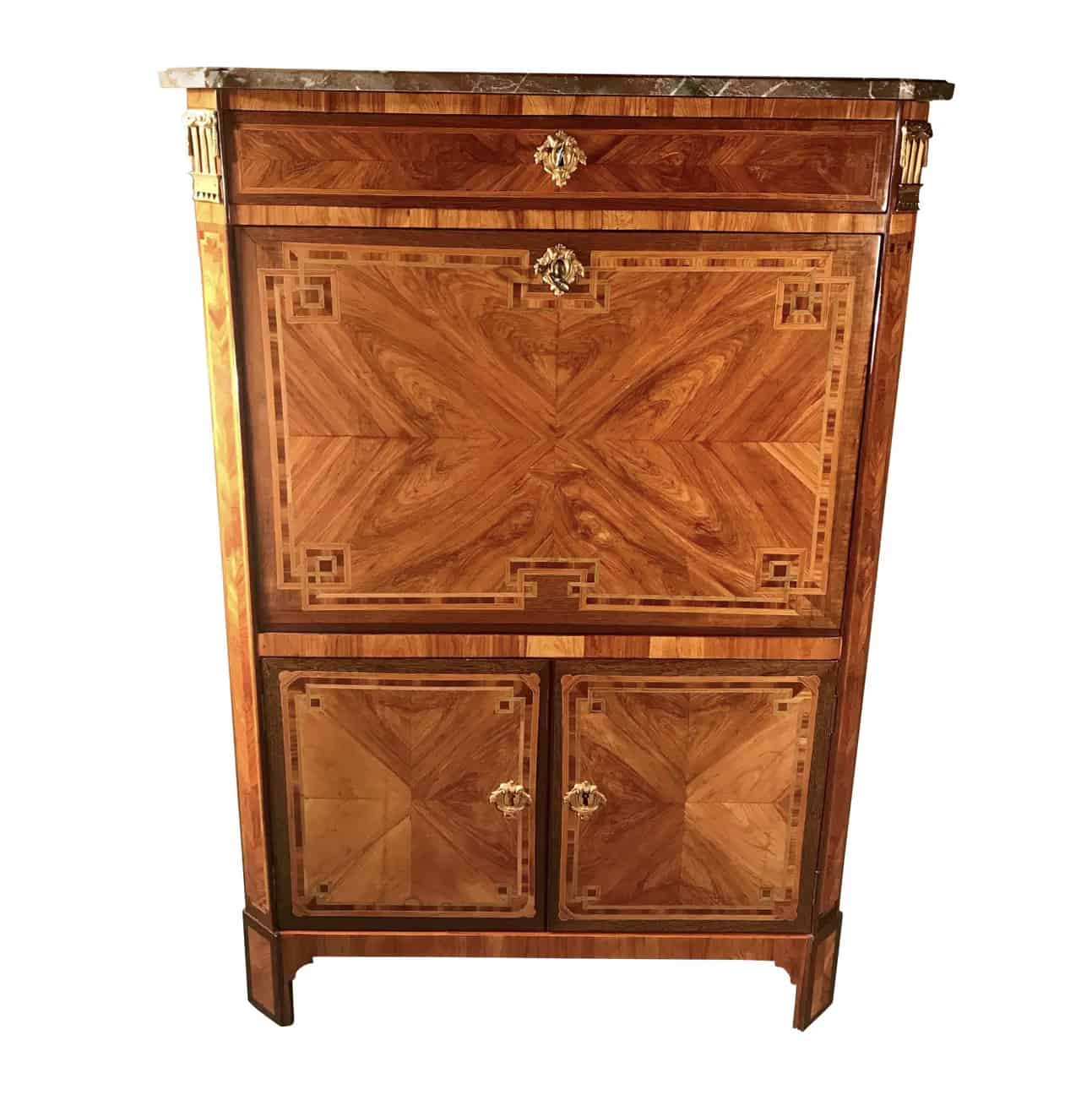 French Antique Secretary Desk- Styylish