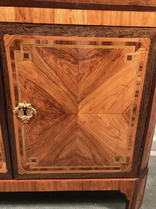 French Antique Secretary Desk- detail of the right door- Styylish