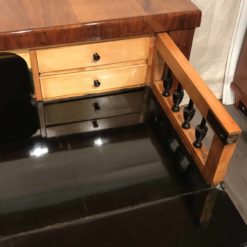 Biedermeier Walnut Chest of Drawers- detail of the writing top- Styylish