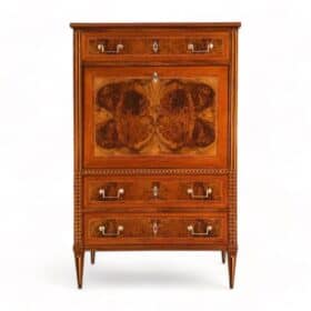 Antique Secretary Desk with Drop Front, France 1780