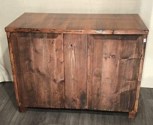 Biedermeier Walnut Chest of Drawers- view of the back- Styylish