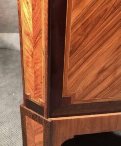 French Antique Secretary Desk- detail of the lower left side- Styylish