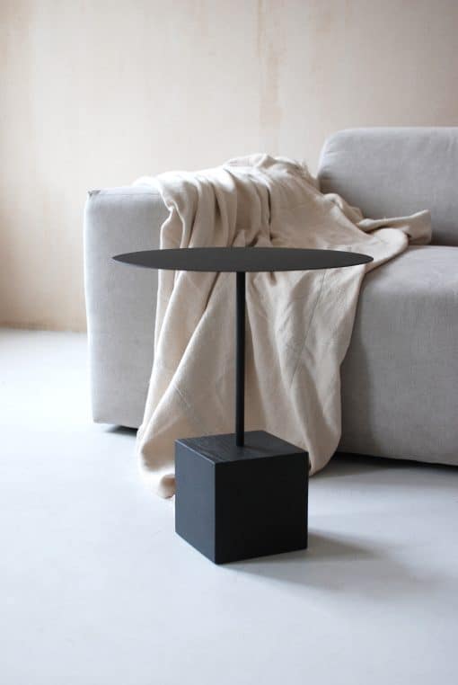 Side Table Modern, Ross with a sofa- Styylish