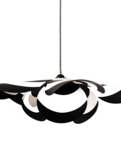 Black and white pendant front view- Styylish