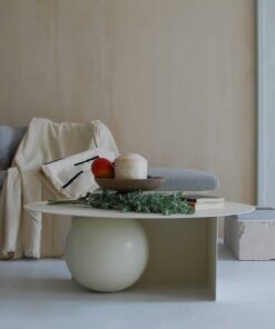 Modern Wooden Coffee Table, Fuku with candle- Styylish