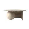 Modern Wooden Coffee Table, Fuku Raw- Styylish