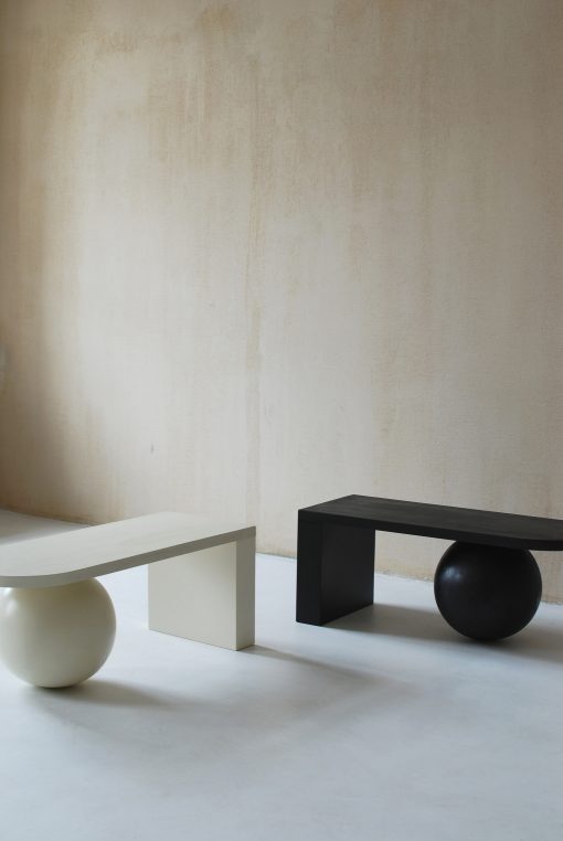 Modern Bench, Hen, black and salak- Styylish