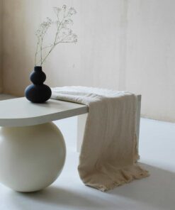 Modern Bench, Hen, salak with a vase- Styylish