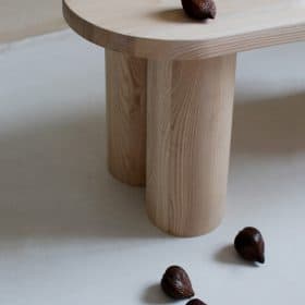 Modern Wooden Bench, 