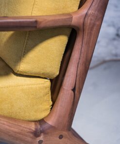 Z Chair, Inspired by Danish Midcentury Design- wood detail- Styylish