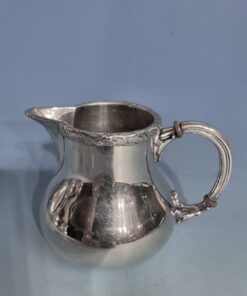 Coffee and Tea Set Silver- detail of the cream pot- Styylish