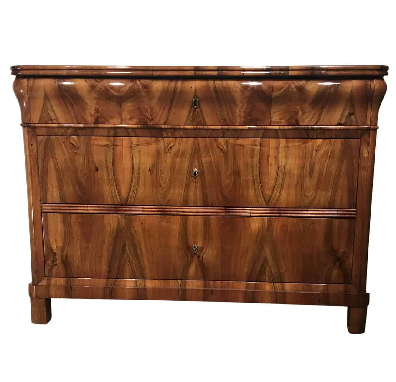 Biedermeier three drawer dresser- Styylish