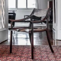 Low back chair, Sam Maloof replica- shown in the living space- Styylish