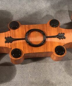 Biedermeier Table Desk- details with black decorations- Styylish