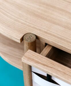 Modern Dressing Table oak and birch detail- Styylish
