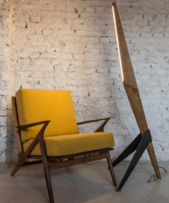 Z Chair, Inspired by Danish Midcentury Design- shown with a lamp- Styylish