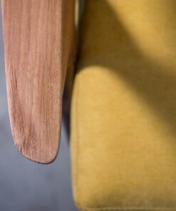 Z Chair, Inspired by Danish Midcentury Design- end of armrest detail- Styylish