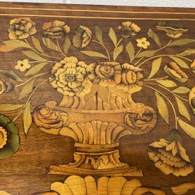 Dutch Marquetry Card Table, 18th century