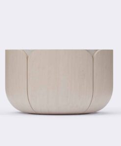 Light Colored Coffee Table- Bloom- side view- Styylish