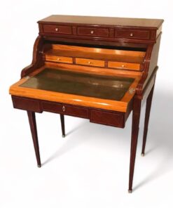 French Secretary Desk- view with open cylinder top- Styylish