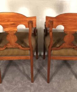 Antique Armchairs- back view of both chairs- Styylish