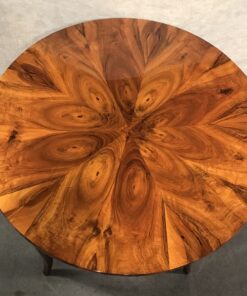 1820's Biedermeier Table- view of the walnut veneer on the top- styylish