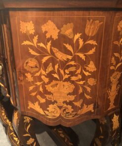 holland marquetry cabinet - detail - styylish