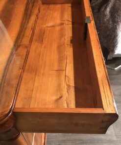 Biedermeier three drawer dresser- view of an open drawer- Styylish