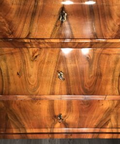 Biedermeier three drawer dresser- view of the front of the drawers- Styylish