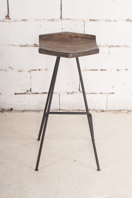 Bar Stool "Hex", Custom Made- face view- Styylish