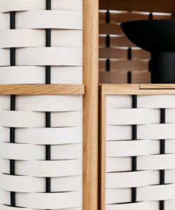 Custom Made Bar Cabinet wood work detail- Styylish