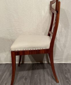 Mahogany Biedermeier Chairs- Side view- Styylish