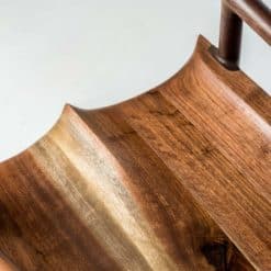 Low back chair, Sam Maloof replica- seat detail- Styylish