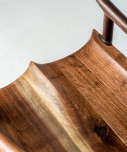 Low back chair, Sam Maloof replica- seat detail- Styylish