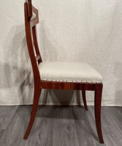 Mahogany Biedermeier Chairs- Side view right- Styylish