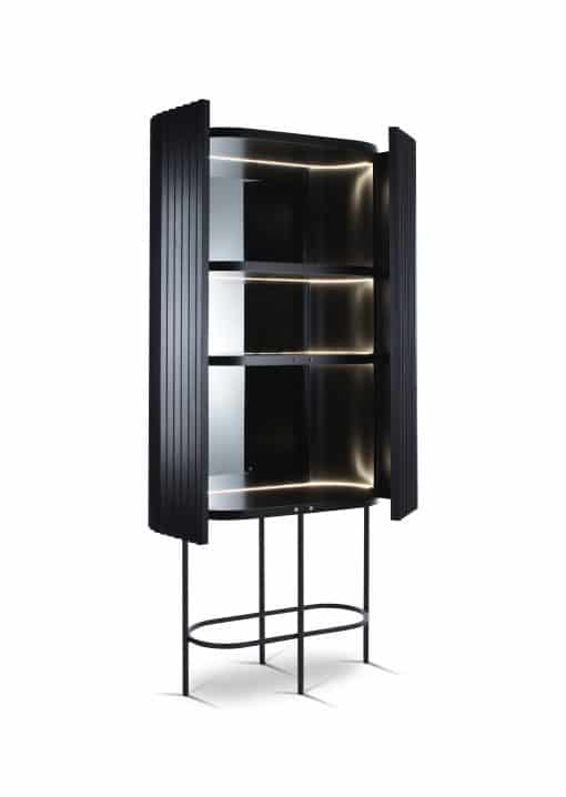 Modern Design Bar Cabinet- Eternel- doors open- Styylish