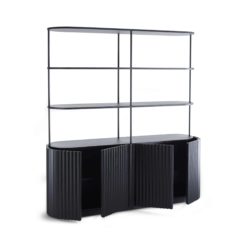 Modern Design Bookcase- Eternel- doors open- Styylish