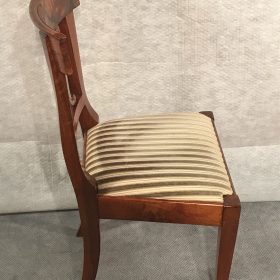 Original Biedermeier Chairs, Set of 4, 1820