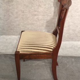 Original Biedermeier Chairs, Set of 4, 1820