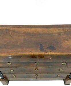 Walnut Biedermeier chest of drawers- view from above- Styylish