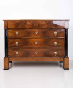 Walnut Biedermeier chest of drawers- face view- Styylish