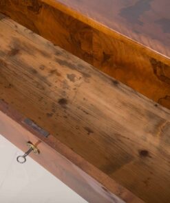 Walnut Biedermeier chest of drawers- view of inside drawer- Styylish