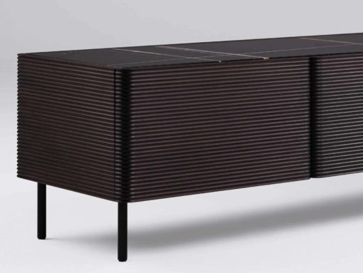 Designer Sideboard- Waves- Detail of the left side- Styylish