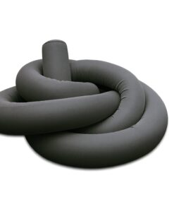 Noda Lounge Chair grey side view- Styylish