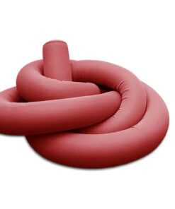 Noda Lounge Chair raspberry side view- Styylish