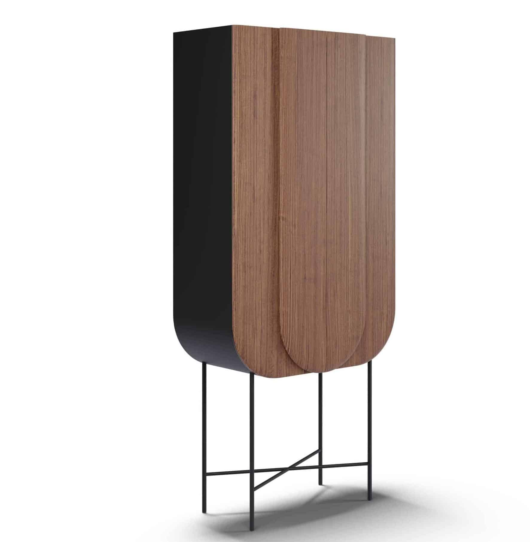 Designer Bar Cabinet- Bloom- side view- Styylish