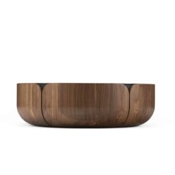 Large Walnut Coffee Table- Bloom work- Styylish