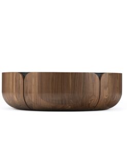 Large Walnut Coffee Table- Bloom work- Styylish